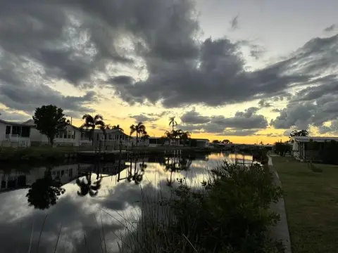Cleared Canal-Front Lot in North Port