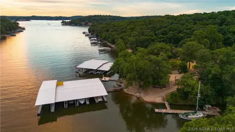 Marina with Boat Slips and Fuel Dock