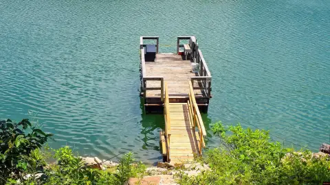 Waterfront Land with Swim Deck