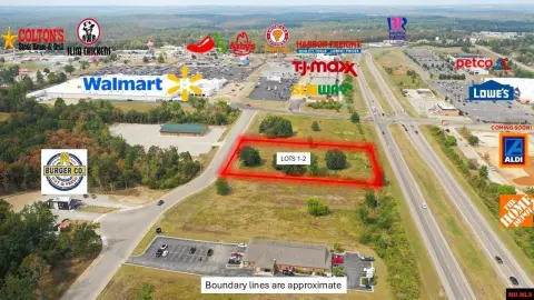 Cleared C-2 Commercial Land Parcel
