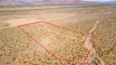Flat Desert Land Parcel