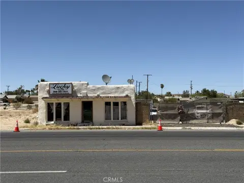 Storefront with Fenced Yard