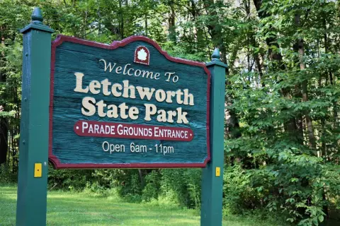 Historic Land Bordering Letchworth Park