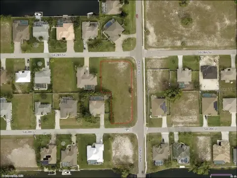 Oversized Corner Lot in Cape Coral