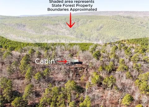 Secluded Recreational Land in Nashoba, OK