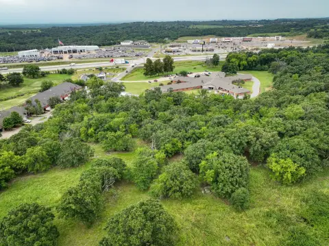 Mostly Level Development Land