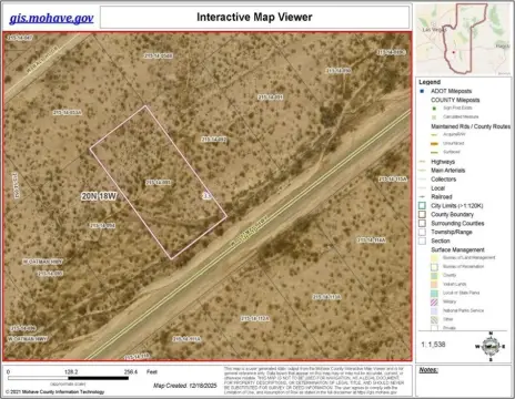 Land in Golden Valley, AZ