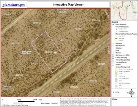 Land on Oatman Highway