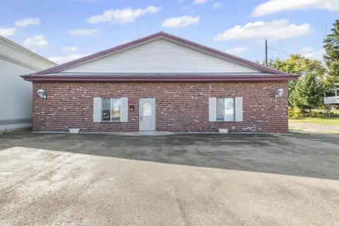 Office Building with Marquee Sign