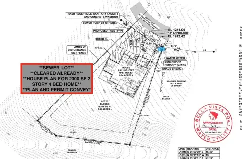 Bella Vista Sewer Lot