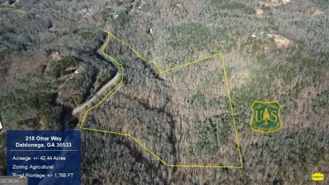 Dahlonega Land with Mountain Views