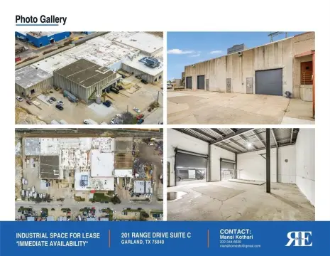 Warehouse Space in Garland, Texas
