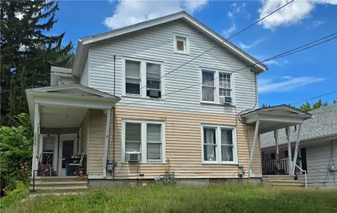 Duplex with Covered Front Porch