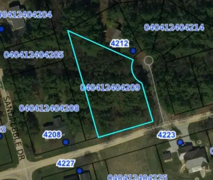 Lake Carroll Wooded Lot