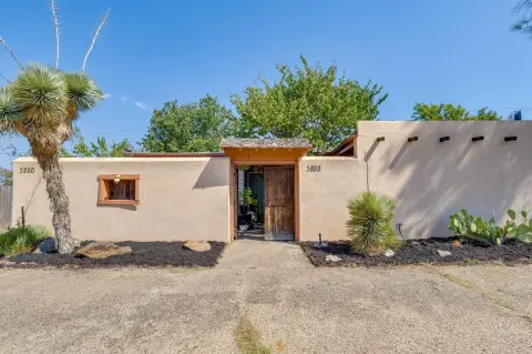 Southwestern-Style Stucco Duplex
