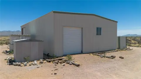 Acreage with Metal Garage