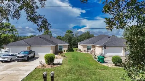 Duplex with Two-Car Garages