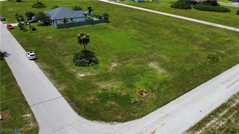 Oversized Corner Lot in Cape Coral