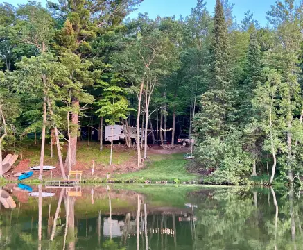 Turnkey Campground Site with Lake Shoreline