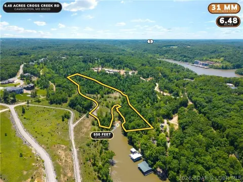 Lakefront Land Opportunity in Missouri