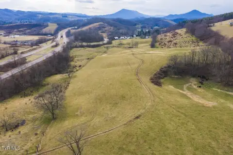 Farmland with Blue Ridge Views