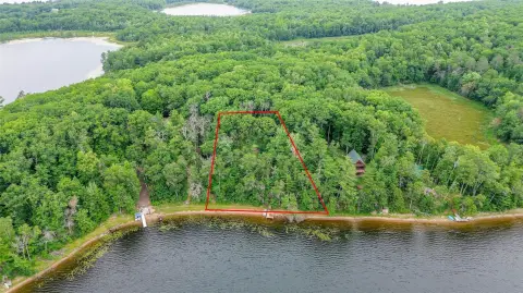 Wooded Lakefront Recreation Parcel
