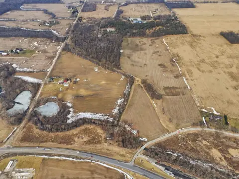 Farmland with Stocked Pond