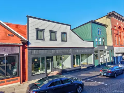 Mixed-Use Building with Storefronts