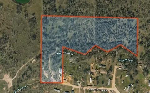 Undeveloped Land in Millsap, Texas