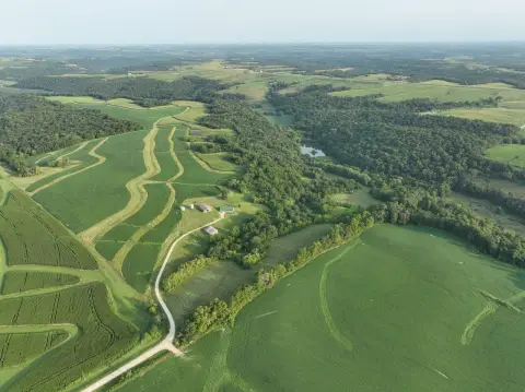 Farmland and Hunting Land with Pond