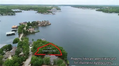Lakefront Homesite with Gentler Slope