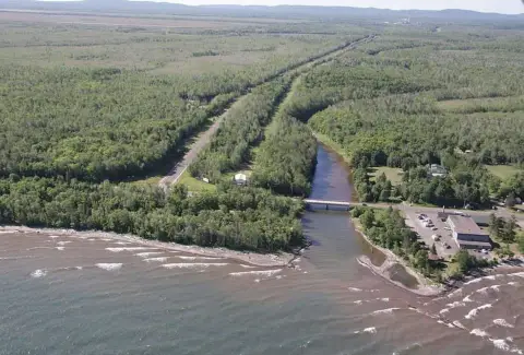 Land with Big Iron River Frontage
