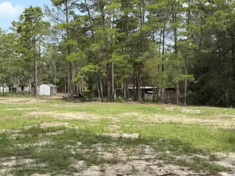 Cleared, Fenced Homesite with Storage