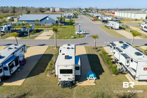 Gated RV Resort Lot