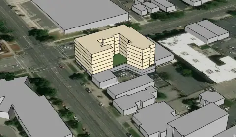 Urban Center Commercial Land