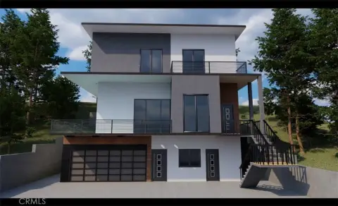 Hillside Lot with Approved Plans