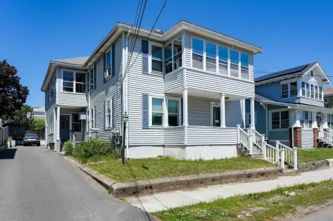 Three-Unit Triplex with Sunporches