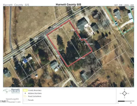 Two Buildable Lots in Dunn