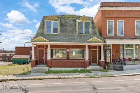 Historic Duplex with Mansard Roof