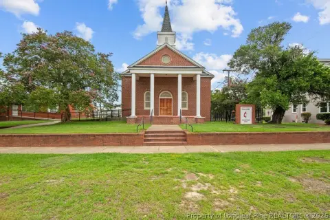Church Campus with Fellowship Hall