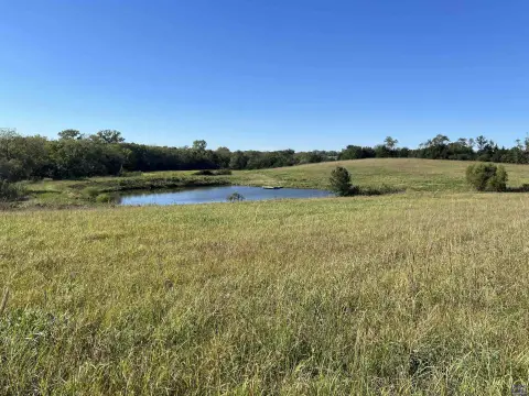 Farmland with Pond and Creek