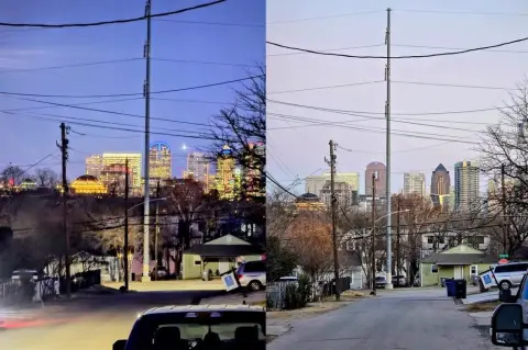 Dallas Land with Skyline Views