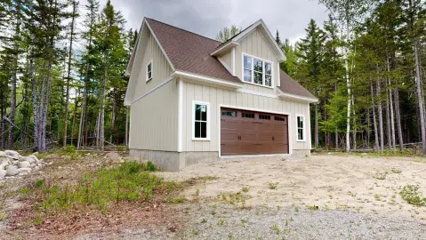 Waterfront Land with 2-Car Garage