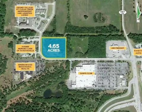 Fayetteville Commercial Land for Sale