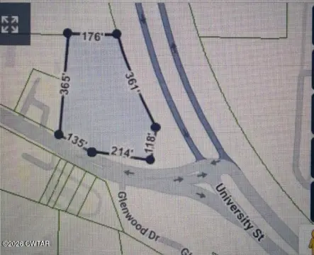 Corner Lot in Martin, TN