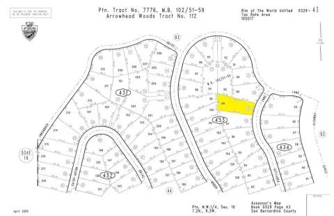 Lake Arrowhead Buildable Lake Rights Lot