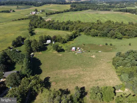 Farm with Livestock Barn