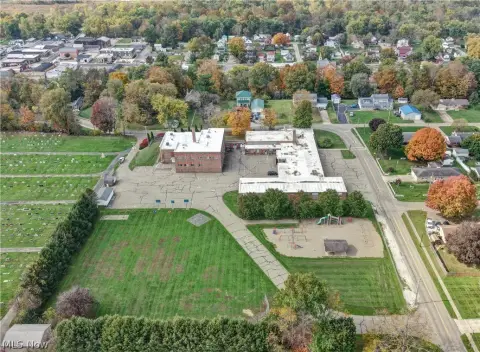 School Building with Gymnasium