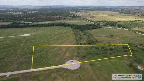 Platted Country Home Lot with Road Frontage