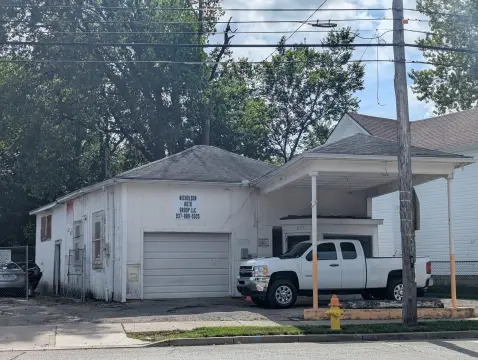 Auto Shop with Service Lift